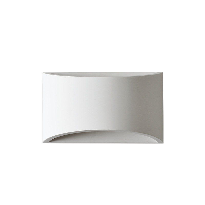 ^GYPSUM WALL LUMINAIRE 1XG9 MEIO 20x8,6x12CM G85331W