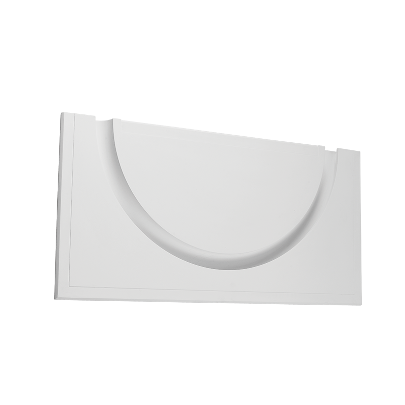 ^GYPSUM TRIMLESS LUMINAIRE ANDIE 1/2 CIRCLE 84x42x5CM G8020W
