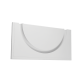 ^GYPSUM TRIMLESS LUMINAIRE ANDIE 1/2 CIRCLE 84x42x5CM G8020W