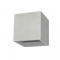 ^CEMENT WALL LUMINAIRE BLOCK 1xG9 12x12x12CM GC85141W