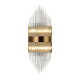 ^WALL MOUNTED LUMINAIRE 4XG9 CRYSTAL + BRASS METALLIC 20Χ11Χ54CM DYNASTY EG1844W54AB ^WALL MOUNTED LUMINAIRE 4XG9 CRYSTAL + BRASS METALLIC 20Χ11Χ54CM DYNASTY EG1844W54AB