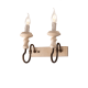 ^WALL MOUNTED LUMINAIRE 2XE14 ANTIQUE/RUST METALLIC 25Χ21Χ24CM TOULOUSE EG172W25R ^WALL MOUNTED LUMINAIRE 2XE14 ANTIQUE/RUST METALLIC 25Χ21Χ24CM TOULOUSE EG172W25R