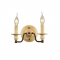 ^WALL MOUNTED LUMINAIRE 2XE14 ANTIQUE/RUST 28X14X16CM LYON EG5872W28R