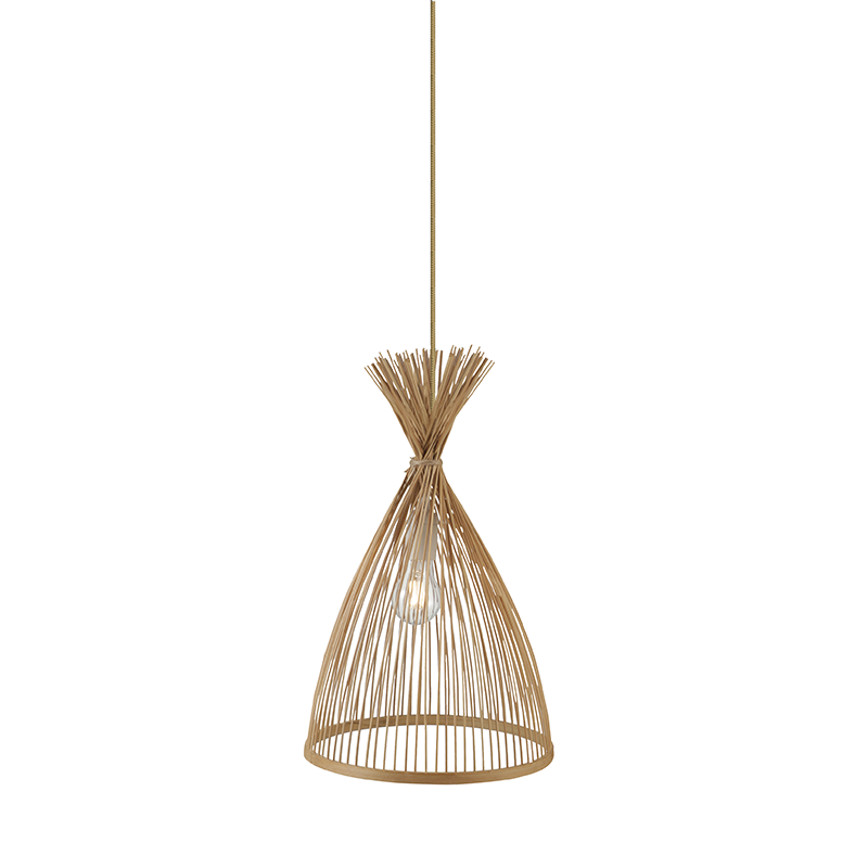 ^PENDANT LIGHTING 1ΧΕ27 BAMBOO D30XH154CM SERIFOS TF661P30BO