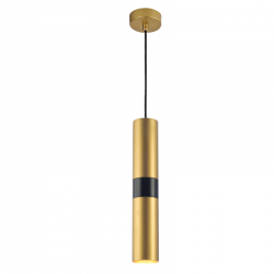 ^PENDANT LIGHTING 1XGU10 BRASS METALLIC D8XH120CM DA VINCI HM851P6BR