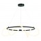^PENDANT LAMP LED 60W 3000K 3400LM WAVE BLACK METAL IP20 D80XH230CM ZM36LEDP80BK