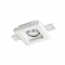 ^SQUARE GYPSUM TRIMLESS SPOT LUMINAIRE ERIN GU10 G90041C
