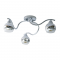 CEILING 3ΧE27 CHROME-GLASS ALIEN TNK81444CR3H