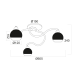 CEILING 3ΧE27 CHROME-GLASS ALIEN TNK81444CR3H CEILING 3ΧE27 CHROME-GLASS ALIEN TNK81444CR3H