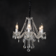 ^PENDANT 6XE14 CLEAR CRYSTAL + CHROME METAL Φ51×H162CM GLADIOLO BLK80416PCC ^PENDANT 6XE14 CLEAR CRYSTAL + CHROME METAL Φ51×H162CM GLADIOLO BLK80416PCC