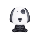 KIDS TABLE LIGHT 1XE14 BLACK PUPPY 21Χ15ΧΗ26CM FRIENDS MT120651B