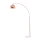 FLOOR LUMINAIRE 1XE27 METALLIC BRONZE + MARBLE, COLOR: COPPER 165×35×Η193CM MATILDA ML312401FC