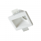 ^SQUARE WALL WASHER GYPSUM TRIMLESS SPOT LUMINAIRE ODEN GU10 G90061C