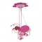 KIDS PENDANT 1X40W E27 BEE PINK HONEY MD20081A