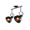 ^CEIL 2ΧΕ27 METALLIC BLACK Φ18X54XH41cm RIVIERA EG167072CB