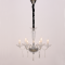 ^PENDANT 6XE14 CLEAR CRYSTAL + CHROME METALΦ54×Η178CM VIOLET BLK80286PCC