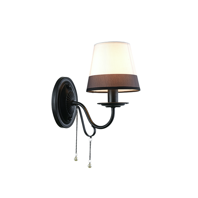 ^WALL LUMINAIRE 1ΧΕ14 METALLIC BLACK+ WHITEBLACK SHADE+ CRYSTAL 25Χ15Χ21CM MULAN EG167281WBW ^WALL LUMINAIRE 1ΧΕ14 METALLIC BLACK+ WHITEBLACK SHADE+ CRYSTAL 25Χ15Χ21CM MULAN EG167281WBW