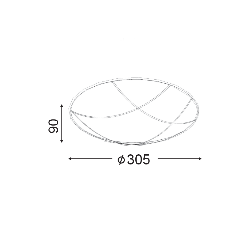 CEILING LAMP D30CM 2XE27 MINOS DLA7192 CEILING LAMP D30CM 2XE27 MINOS DLA7192