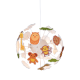 KIDS PENDANT 4XE14 ANIMALS Φ35ΧΗ80CM ZOO MD160224ZOO