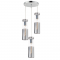 ^PENDANT 3XE27 CHROME+GLASS+METAL Φ28ΧΗ120CM DEJAVU V371973PCH