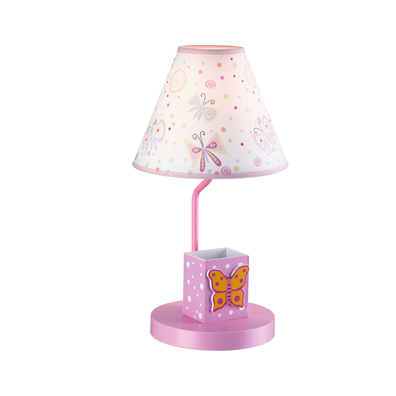 KIDS TABLE LIGHT 1XE27 PENCILCASE BUTTERFLY Φ21ΧΗ40CM PAIGNIO MT120191
