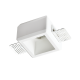 ^SQUARE GYPSUM TRIMLESS SPOT LUMINAIRE JOSIE GU10 G90281C