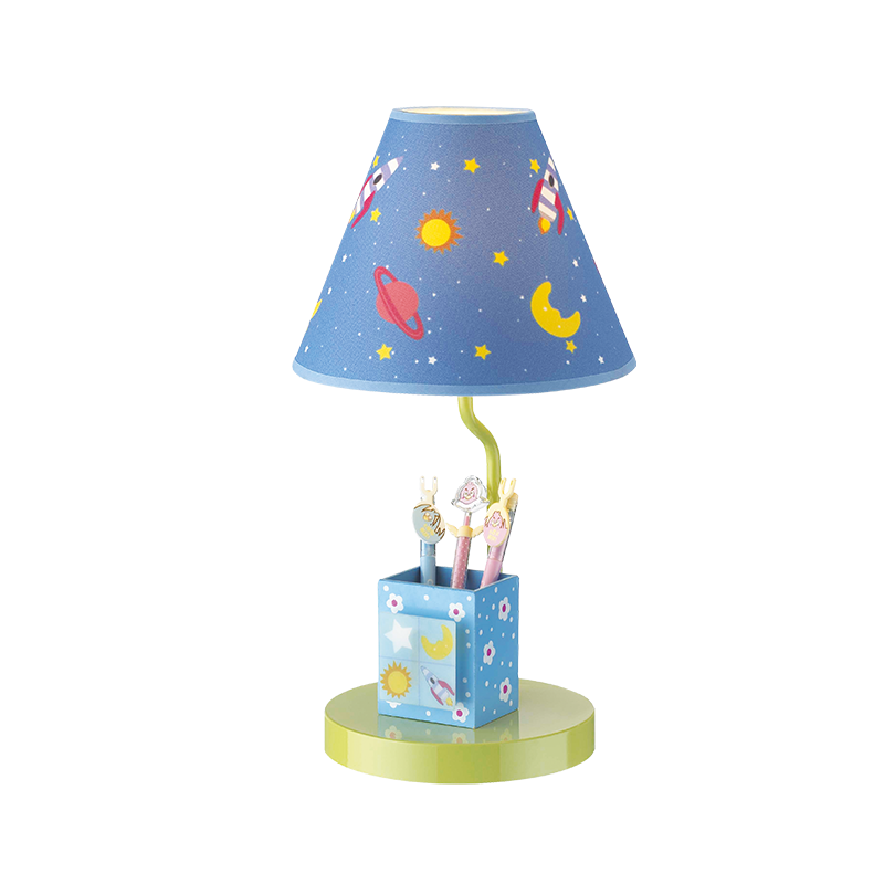 KIDS TABLE LIGHT 1XE27 PENCILCASE SPACE Φ21ΧΗ40CM PAIGNIO MT120181