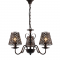 ^PENDANT 3ΧΕ14 METAL BLACK- COPPER Φ55ΧΗ85CM EDAM EG169753PBC