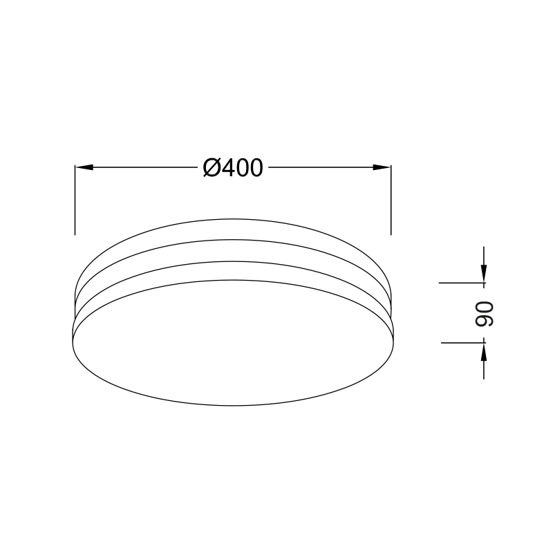 CEILING 3x13W Φ40 GOZO V284913C40CH