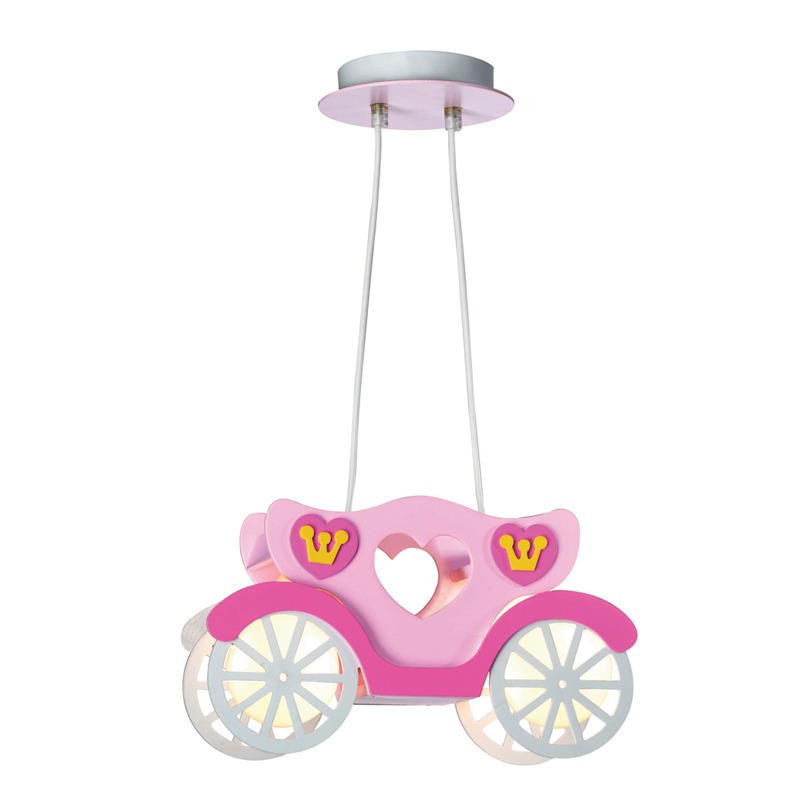KIDS PENDANT 2XE27 PINK KINGDOM MD110042P