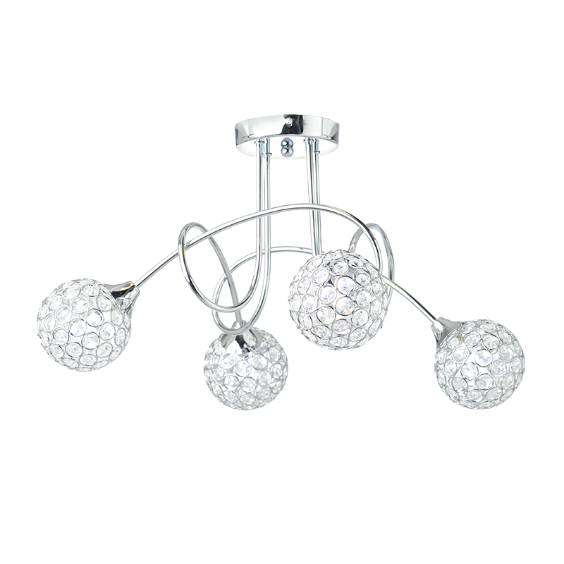 CEILING 4XG9 BALLS CRYSTAL SKYLAR AD20120084