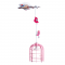 KIDS PENDANT 1XE27 BIRDS PINK 39Χ20ΧΗ80CM FORET MD150411P