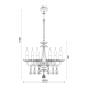 ^PENDANT 6XE14 CHAMPAGE GOLD CRYSTAL + GOLD METAL Φ53×Η173CM LOMPELIA BLK80386PCMG ^PENDANT 6XE14 CHAMPAGE GOLD CRYSTAL + GOLD METAL Φ53×Η173CM LOMPELIA BLK80386PCMG