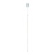 ^PENDANT LAMP LED 18W DIM TOUCH 3000K 920LM AVENUE WHITE METAL IP20 D8XD1,8XH250CM ZM16LEDP100WH