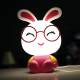 KIDS TABLE LIGHT 1XE14 BUNNY PINK 22Χ16ΧΗ32CM FRIENDS MT150331P