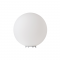 ^FLOOR L/F 1ΧΕ27 WHITE GLASS+PLASTIC Φ35ΧΗ35CM LUNA V2010351TW