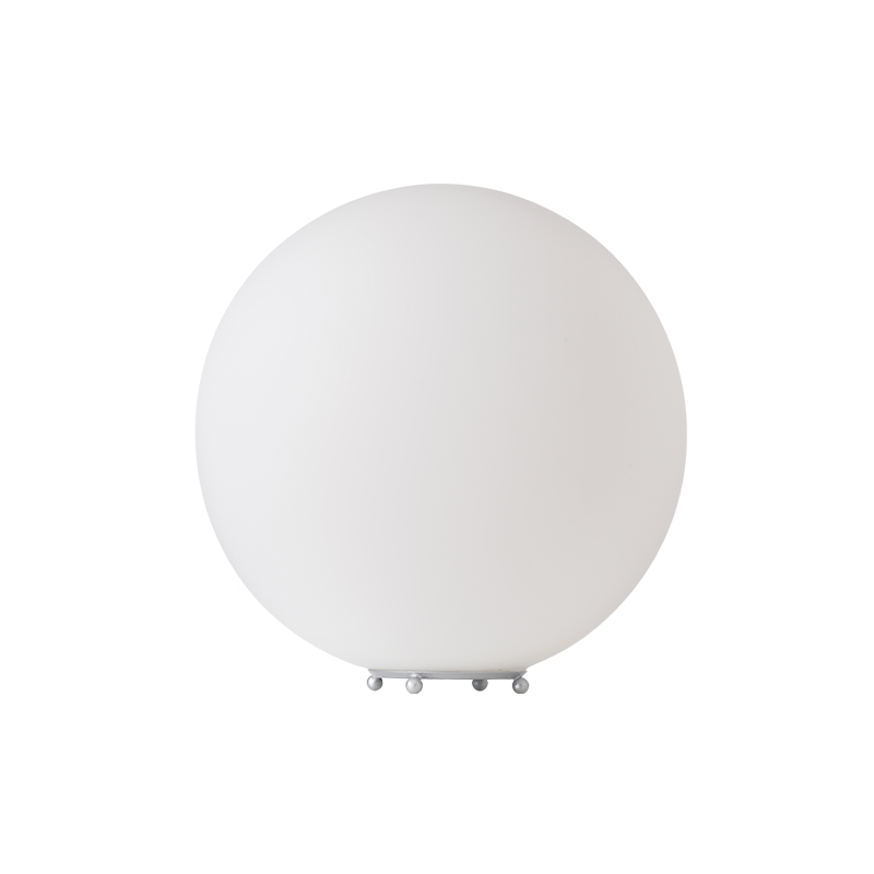 ^FLOOR L/F 1ΧΕ27 WHITE GLASS+PLASTIC Φ35ΧΗ35CM LUNA V2010351TW