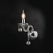 ^ PHASING OUT WALL LUMINAIR 1XE14 TINT CRYSTAL + CHROME METAL 20X32CM TULIA BLK82041WSGC