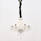 ^ PHASING OUT WALL MOUNTED LUMINAIR 6XE14 WHITE CRYSTAL + CHROME METAL Ö45×Ç168CM TULIA BLK82046PWC