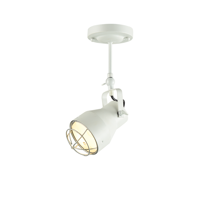 ^ PHASING OUT CEIL 1ΧΕ27 METAL METAL WHITE SILVER GRID Φ10XH36cm DAKOTA EG169901CW