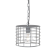 ^ PHASING OUT PENDANT LUMINAIRE 1ΧΕ27 METALLIC CEMENT SHADE Φ35,2ΧΗ120CM DUBLIN GN731PSCE