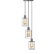 ^ PHASING OUT PENDANT LUMINAIRE 3ΧΕ27 METALLIC CHIMENT Φ20ΧΗ120CM DUBLIN GN733PCE
