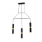 ^ PHASING OUT PENDANT LIGHTING 3XGU10 BLACK METALLIC 66X8XH150CM DA VINCI HM853P66BK
