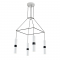 ^ PHASING OUT PENDANT LIGHTING 4XGU10 WHITE METALLIC 56X56XH150CM DA VINCI HM854P56WH