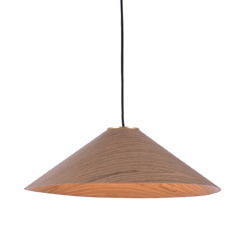 ^ PHASING OUT PENDANT LIGHTING 1X GX53 WALNUTWOOD D36XH160CM NAIROBI MQ13P136WW