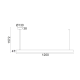 ^ PHASING OUT PENDANT LIGHTING LED 15W WOOD 3000K 1440LM D4.7X120XH157CM WOODY MQ81PLED15120