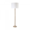 ^ PHASING OUT FLOOR LIGHTING 1ΧΕ27 WOOD+WHITE SHADE Φ45ΧΗ155CM ASSOUAN TF171001FW