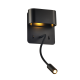 ^WALL MOUNTED LUMINAIRE LED 8W 3000K 640LM BLACK METAL 16Χ9Χ45CM PRIAMUS V86LEDW45BK ^WALL MOUNTED LUMINAIRE LED 8W 3000K 640LM BLACK METAL 16Χ9Χ45CM PRIAMUS V86LEDW45BK
