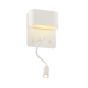 ^WALL MOUNTED LUMINAIRE 8W 3000K 640LM WHITE METAL 16Χ9Χ45CM PRIAMUS V86LEDW45WH