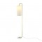 FLOOR LUMINAIRE 1XE27 OSAKA GOLD METAL+WHITE SHADE-MARBLE IP20 26,5X23XH160CM ML121811F